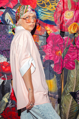 Dasha Shirt - Pink Stripe
