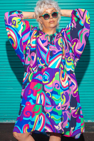 Eden Tunic - Flower Child Purple