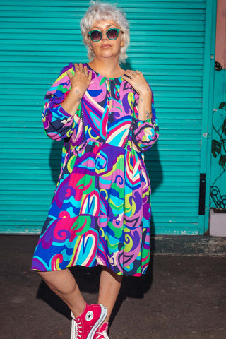 Eden Tunic - Flower Child Purple
