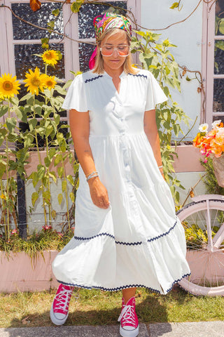Mabel Dress - White