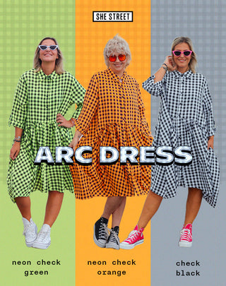 Arc Dress - Checks