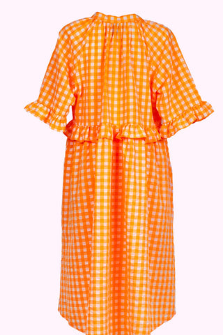 Freya Dress - Neon Orange ***PRE ORDER***