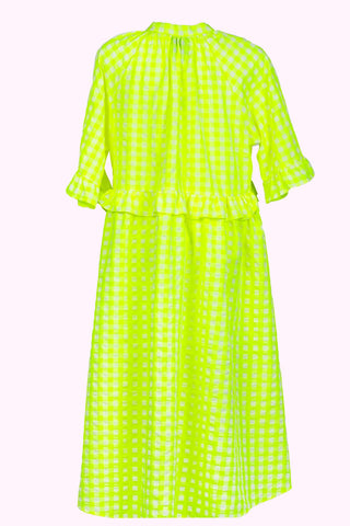 Freya Dress - Neon Yellow ***PRE ORDER***