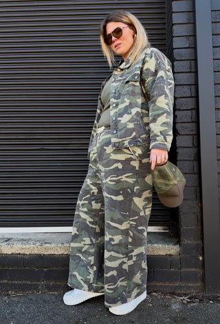 STREET Denim Jacket - Camo