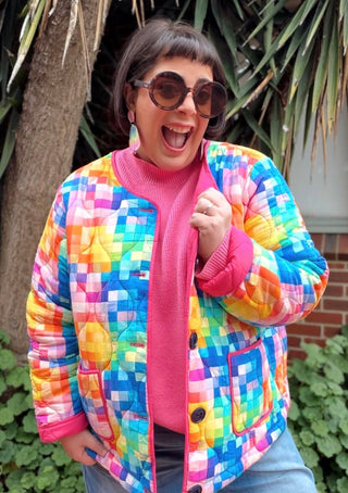 Rainbow Pixel Jacket