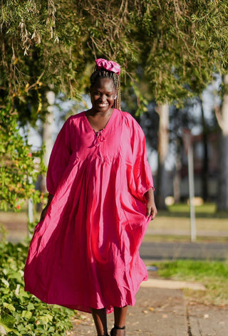 Lani Dress - Fuchsia