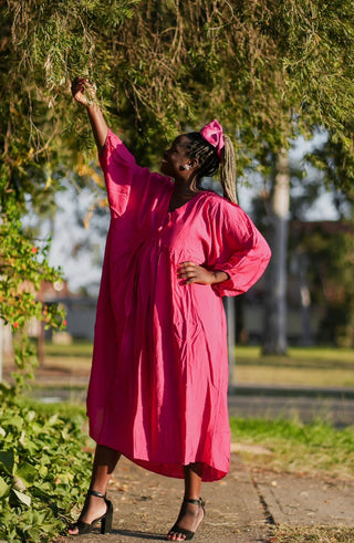 Lani Dress - Fuchsia