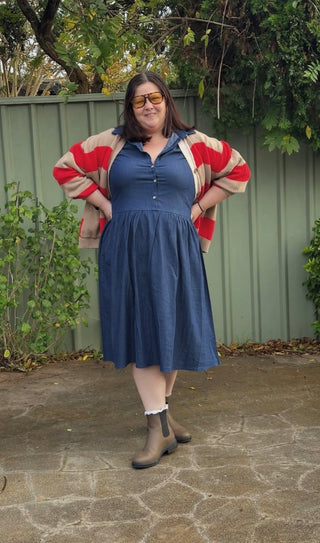 Audrey Denim Dress - Light Wash