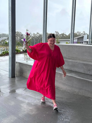 Lani Dress - Fuchsia