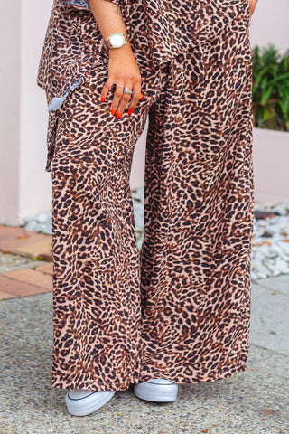 Raja Leopard Pants