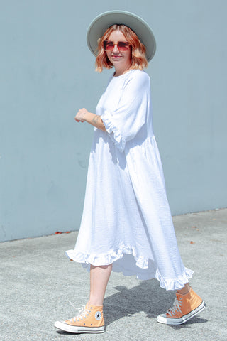 Serena Dress - White