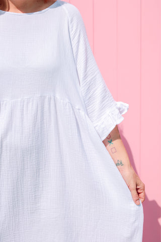 Serena Dress - White