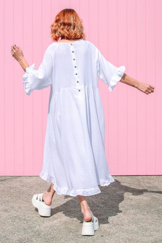 Serena Dress - White