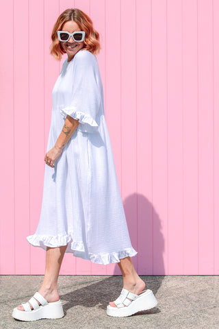 Serena Dress - White