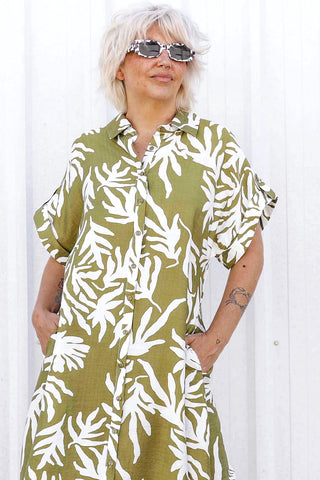 Luca Dress - Olive