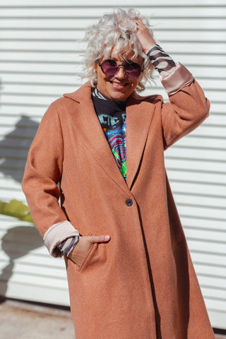 Allegra Coat - Tan