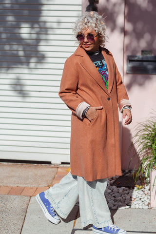 Allegra Coat - Tan
