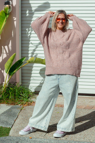 Avery Knit - Latte