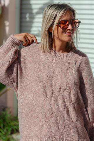 Avery Knit - Latte
