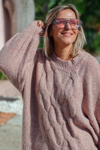 Avery Knit - Latte