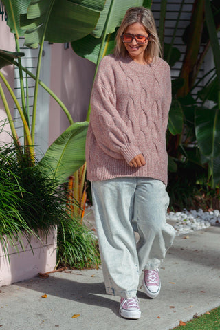 Avery Knit - Latte