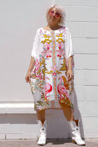 Boxy Dress - Imperial Garden
