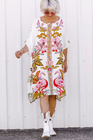 Boxy Dress - Imperial Garden
