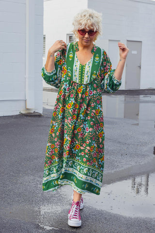 Bridget Dress - Forest Bloom