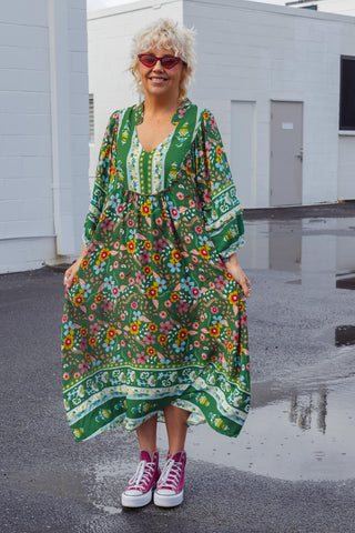 Bridget Dress - Forest Bloom