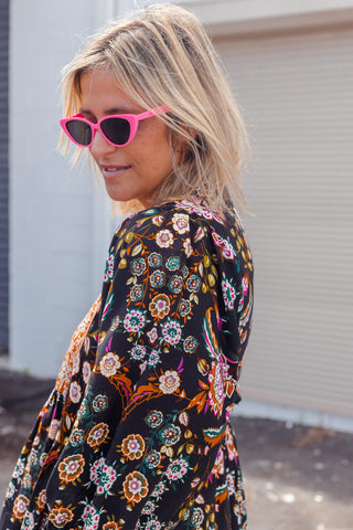 Penelope Dress - Night Garden