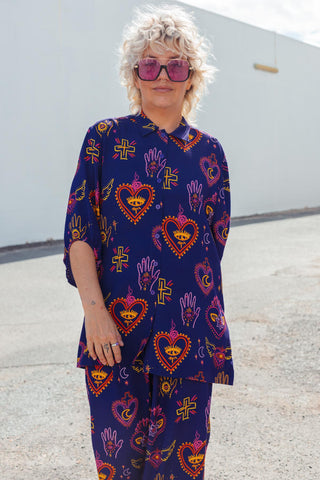 Brixton Shirt - Sacred Heart