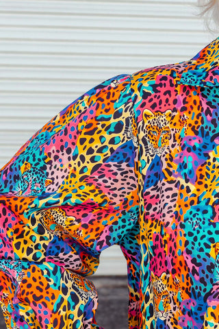 Stella Dress - Rainbow Safari