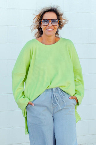 Weekender Top - Lime
