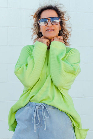 Weekender Top - Lime