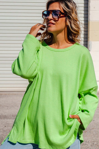 Weekender Top - Lime