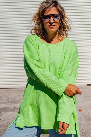 Weekender Top - Lime