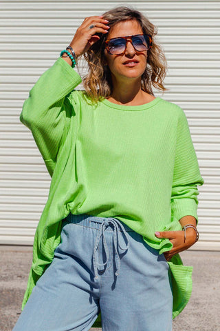 Weekender Top - Lime