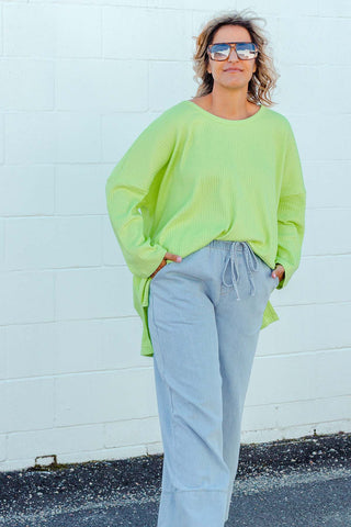 Weekender Top - Lime