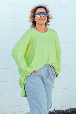 Weekender Top - Lime