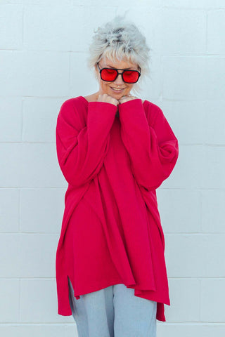 Weekender Top - Red