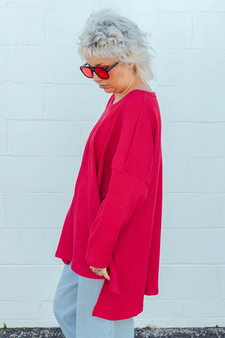 Weekender Top - Red