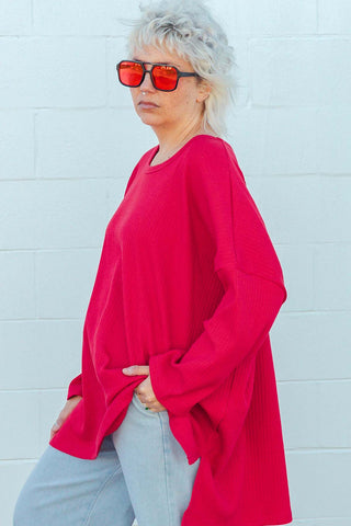 Weekender Top - Red