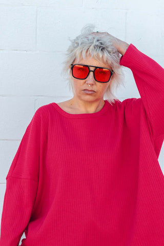 Weekender Top - Red