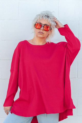 Weekender Top - Red