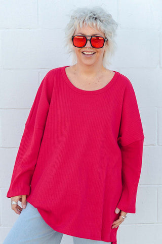 Weekender Top - Red