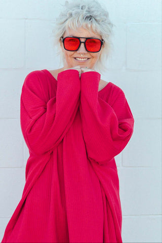 Weekender Top - Red
