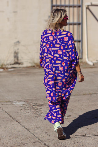 Brixton Shirt - Dangerous Females Purple