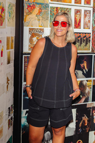 Brooklyn Swing Top - Black