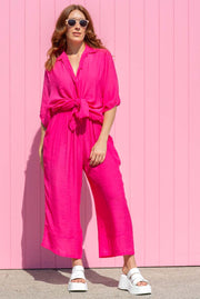 Burleigh 3/4 Pants - Hot Pink