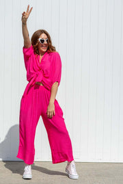 Burleigh 3/4 Pants - Hot Pink
